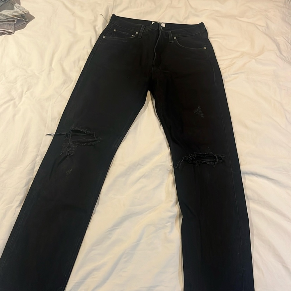 AGOLDE Black Jeans